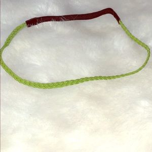 Comfortable green headband for adults and kids